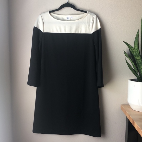 NWOT GAP COLOR BLOCK DRESS - Picture 2 of 7